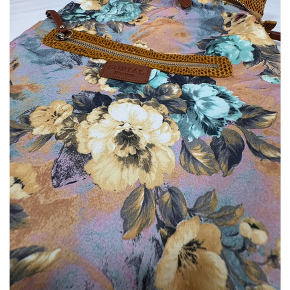 Sorial Snakeskin 14"x10" Mustard Yellow Leather Shoulder Tote‎ Bag - Picture 8 of 13